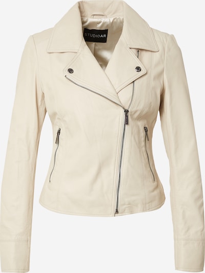 Studio AR Prehodna jakna 'LOVATO' | volneno bela barva, Prikaz izdelka