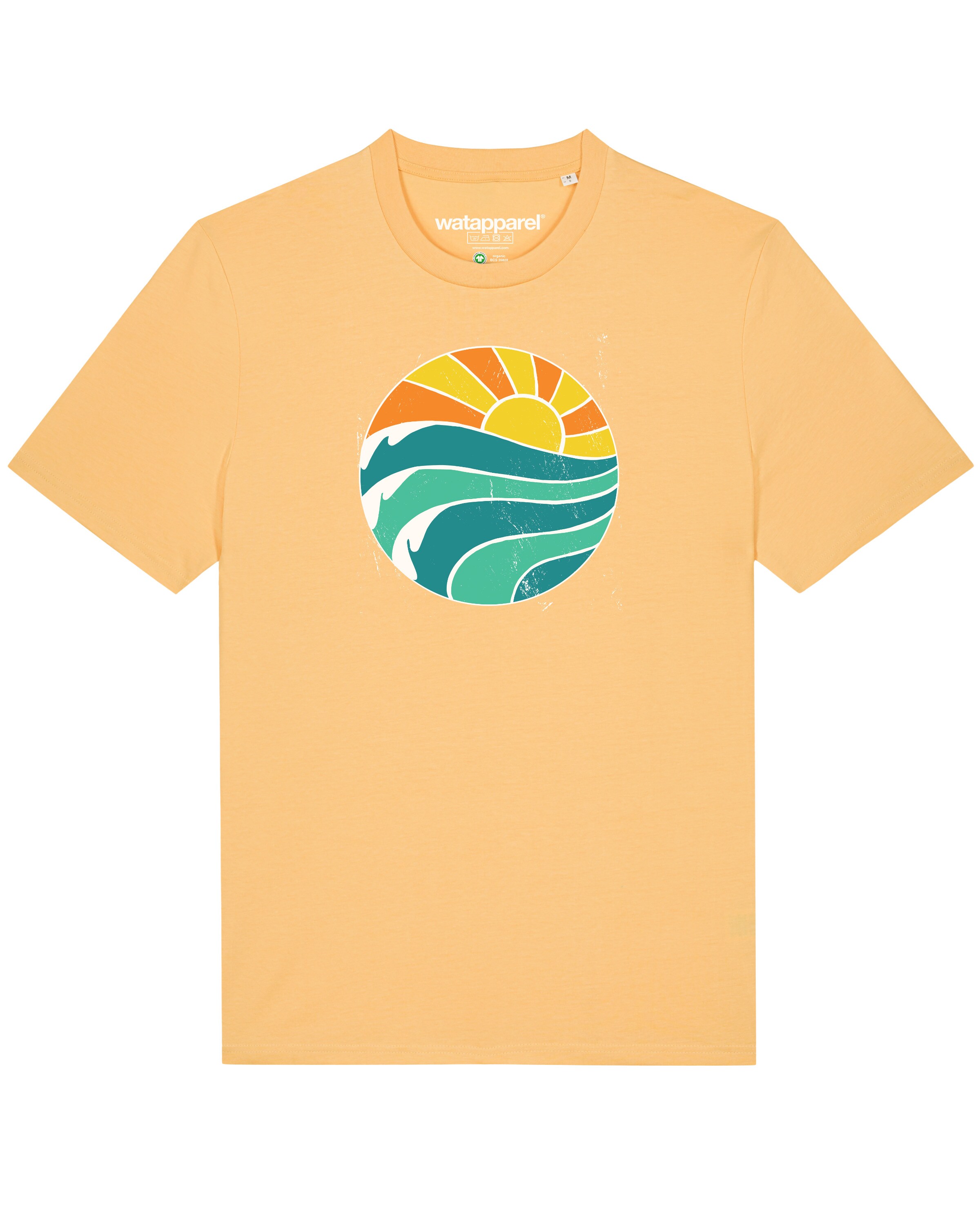 Maglietta 'Summer Sun' di Watapparel in arancione: frontale