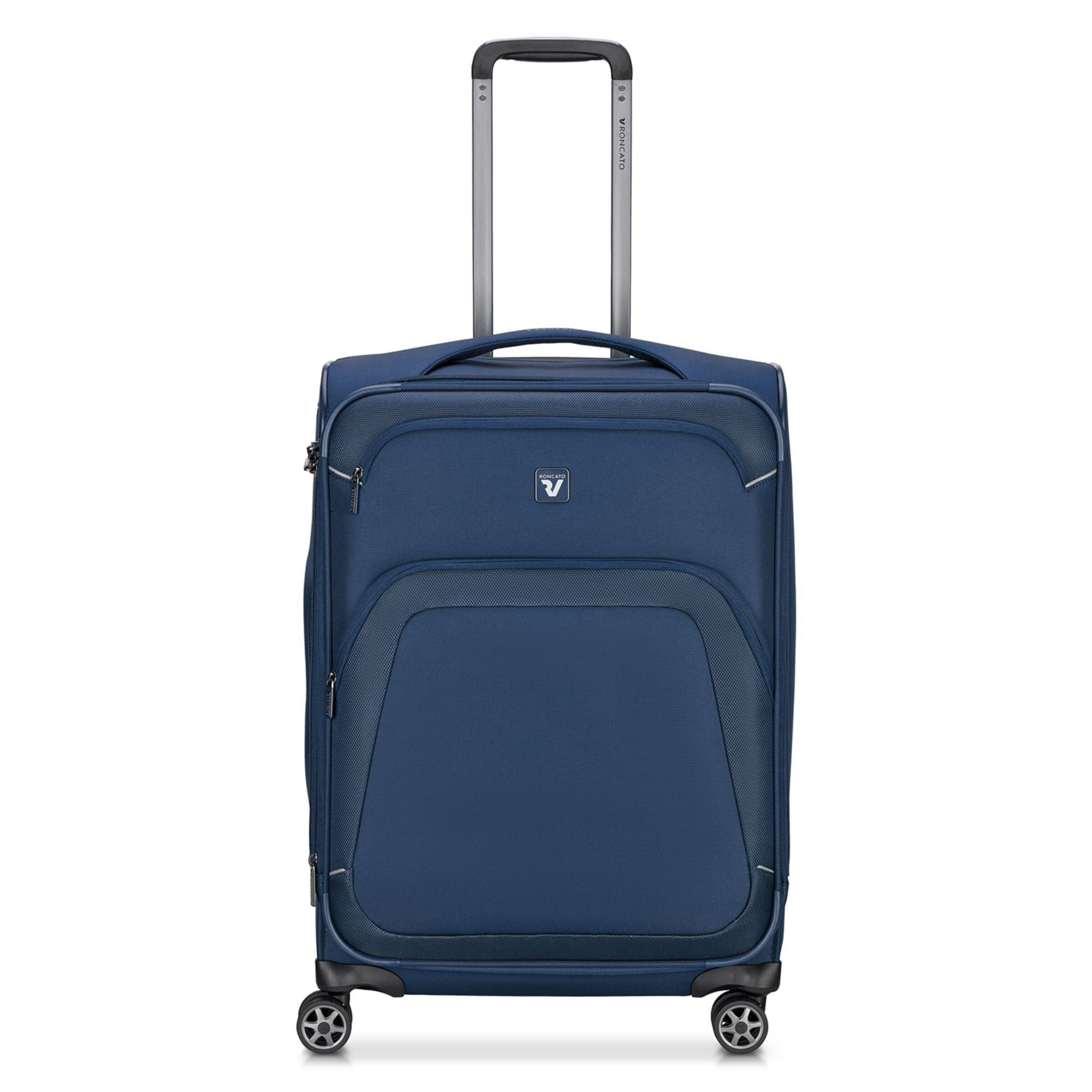 Roncato Trolley 'Gateway' in Blau: Vorderseite