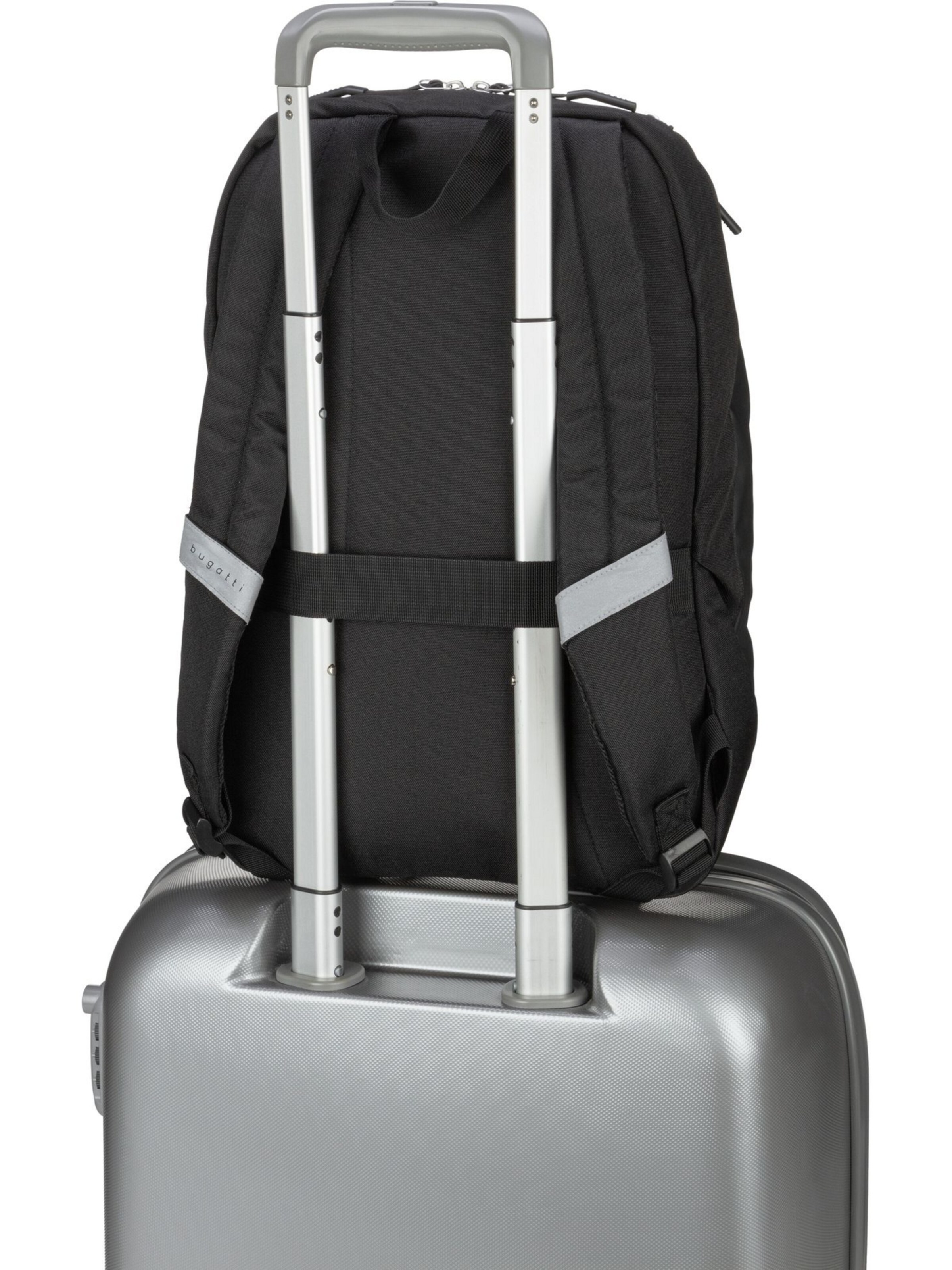 bugatti Backpack 'Blanc DeLight' in Black