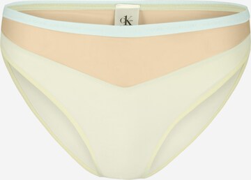 Calvin Klein Underwearregular Slip 'Pride' - žuta boja: prednji dio