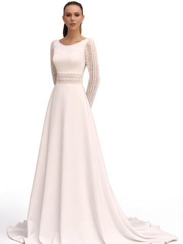 Robe de soirée 'Wedding dress Idan' Devotion Dresses en beige