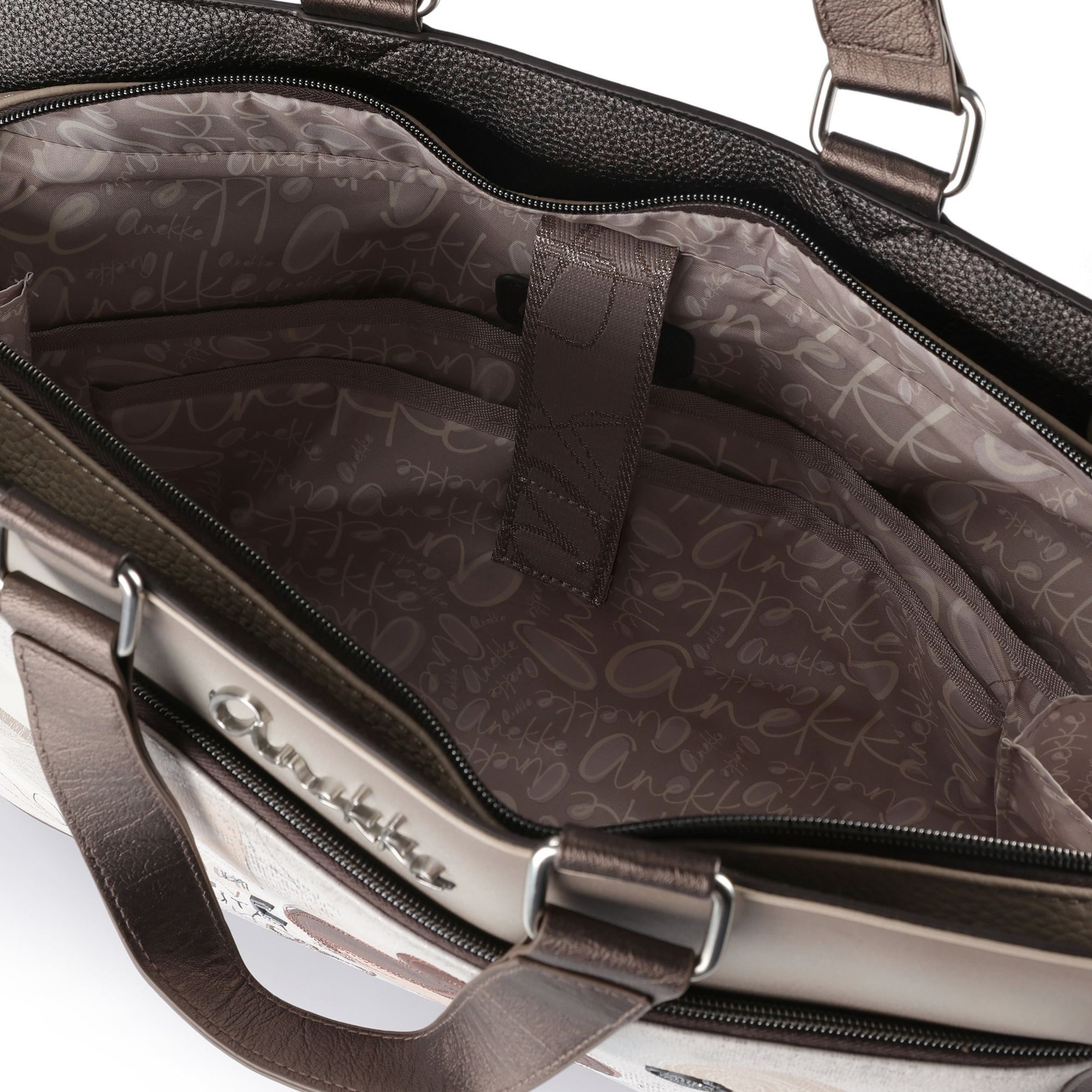 Anekke Document Bag 'Sophia' in Brown