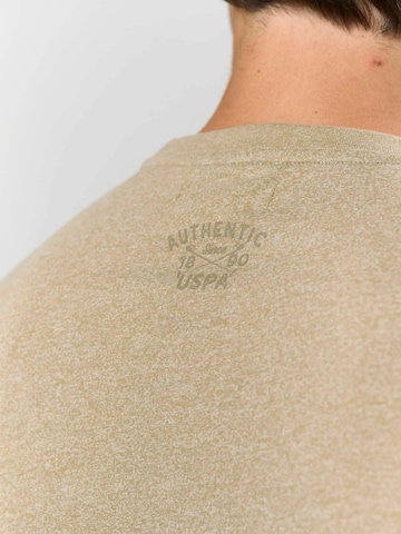 U.S. POLO ASSN. Regular Fit Paita ' Archibald ' värissä beige