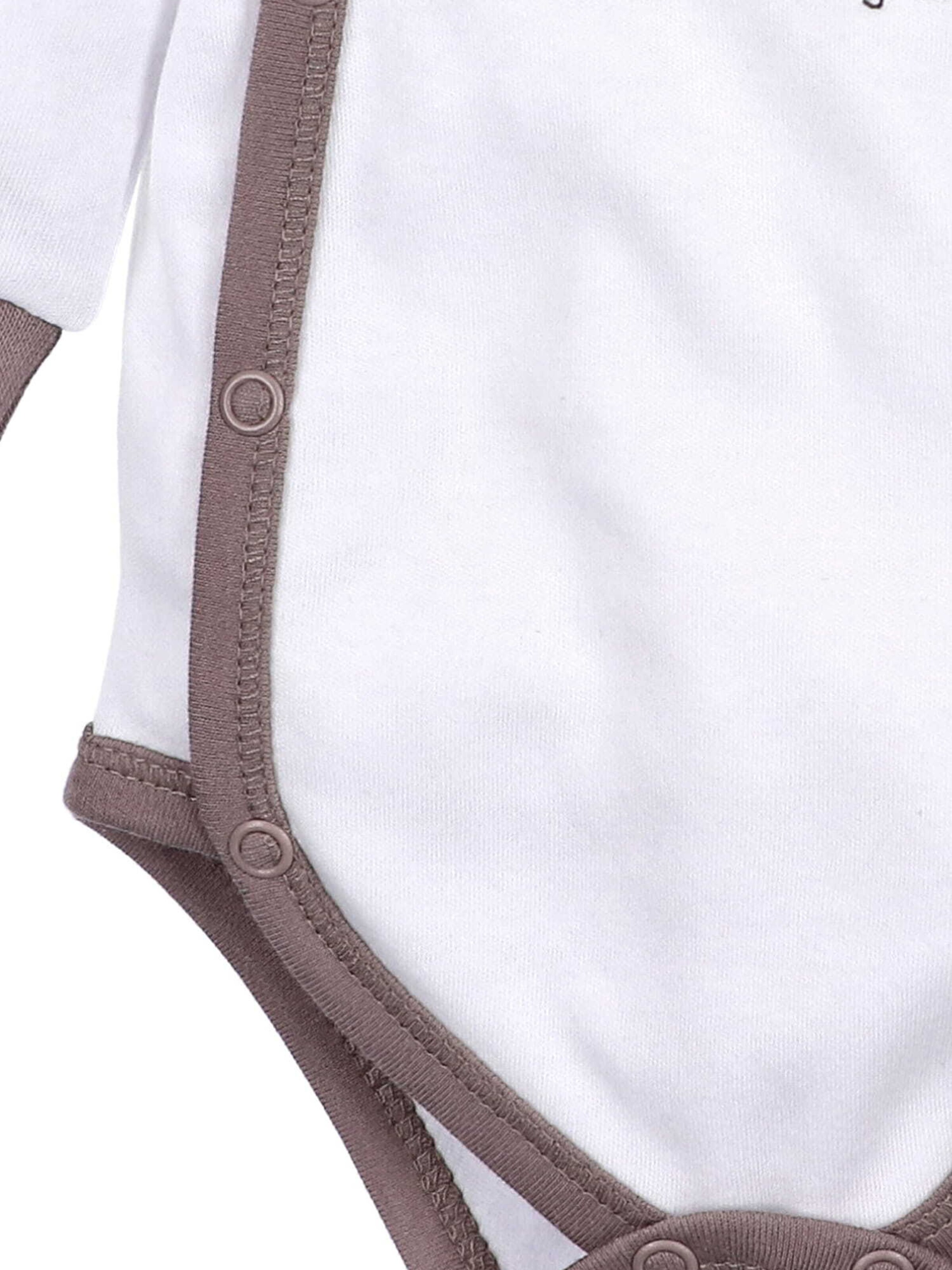 Barboteuse / body 'Koala' NINI en blanc