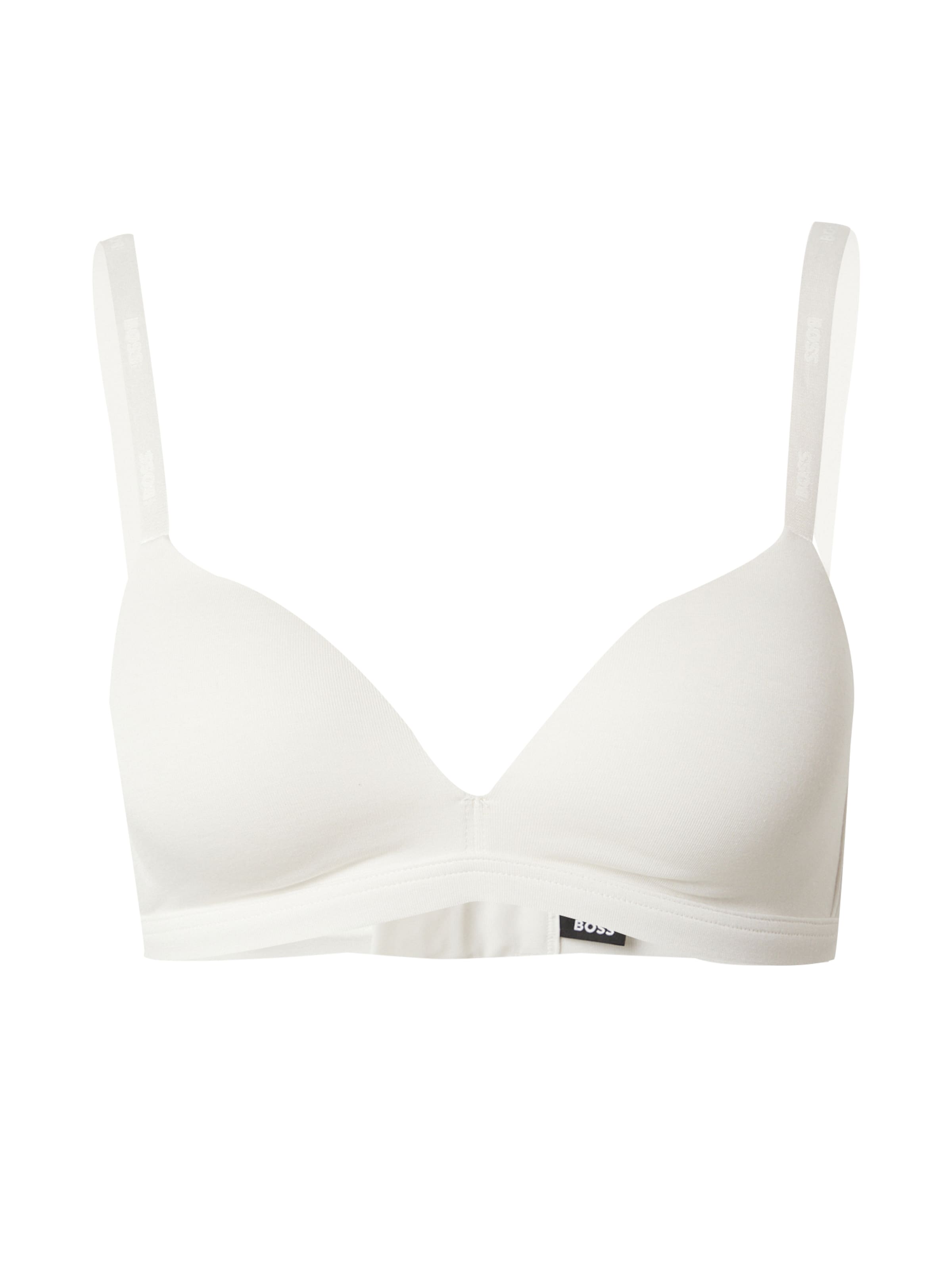 BOSS Bra in White: front