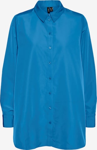 VERO MODA Blouse 'Tessie' in Blauw: voorkant