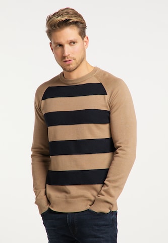 MO Sweater in Brown: front