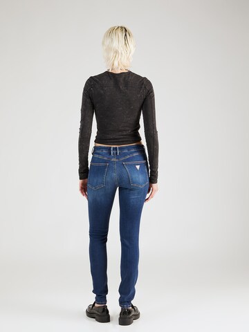 GUESS Skinny Jeans '1981' in Blau