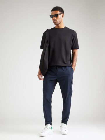 BOSS Tapered Cargo nadrágok 'T_Urbanex' - kék