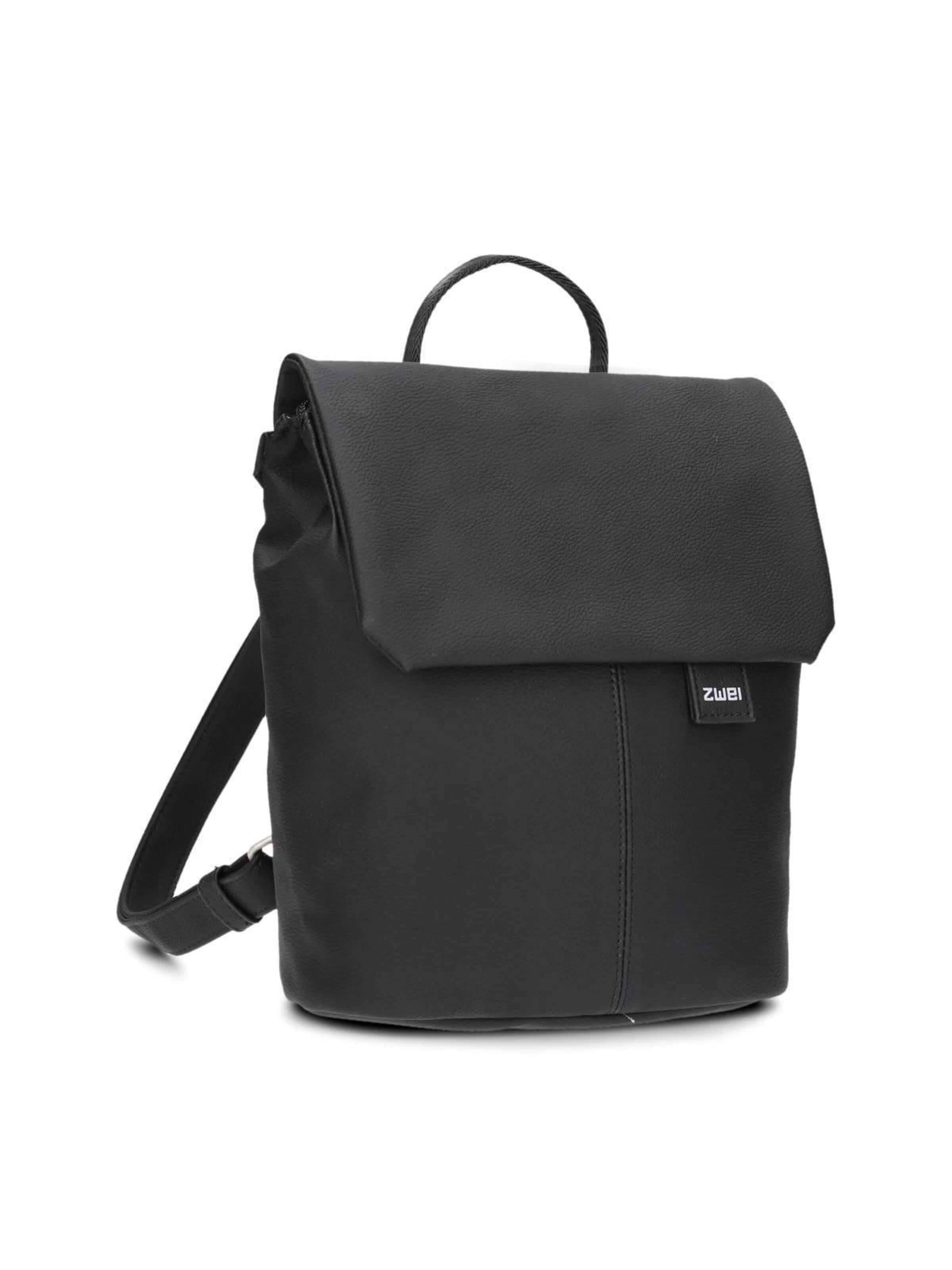 ZWEI Rugzak 'MADEMOISELLE.M MR8' in One Size in de kleur Black denim, Productweergave