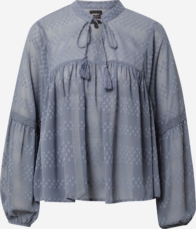 ONLY Bluse 'New Elisa' in taubenblau, Produktansicht