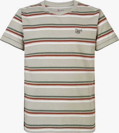 Noppies Shirt 'Runge' in de kleur Grafiet / Stone grey / Bordeaux / Wit, Productweergave