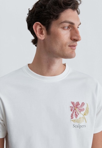 Scalpers Shirt in Wit: zijkant