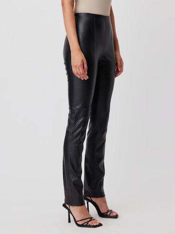 LeGer by Lena Gercke - Slimfit Pantalón 'Asya' en negro