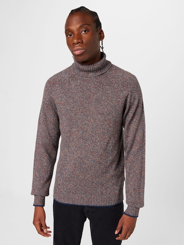 BLEND Sweter w kolorze mieszane kolory: przód
