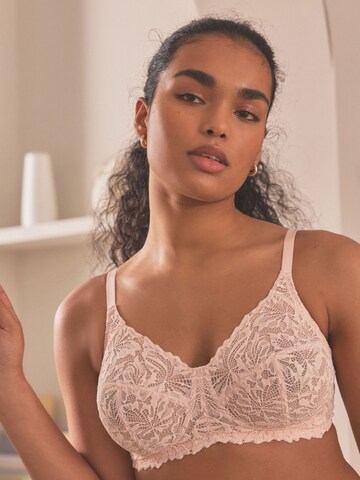 Next Minimiser Bra in Pink