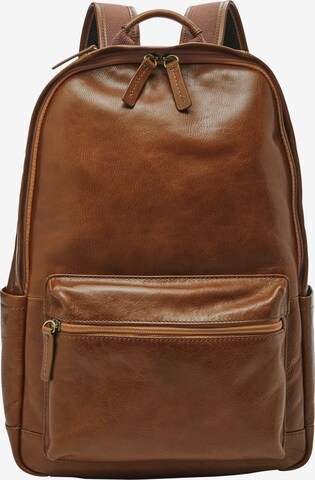 FOSSIL Backpack in Brown: front