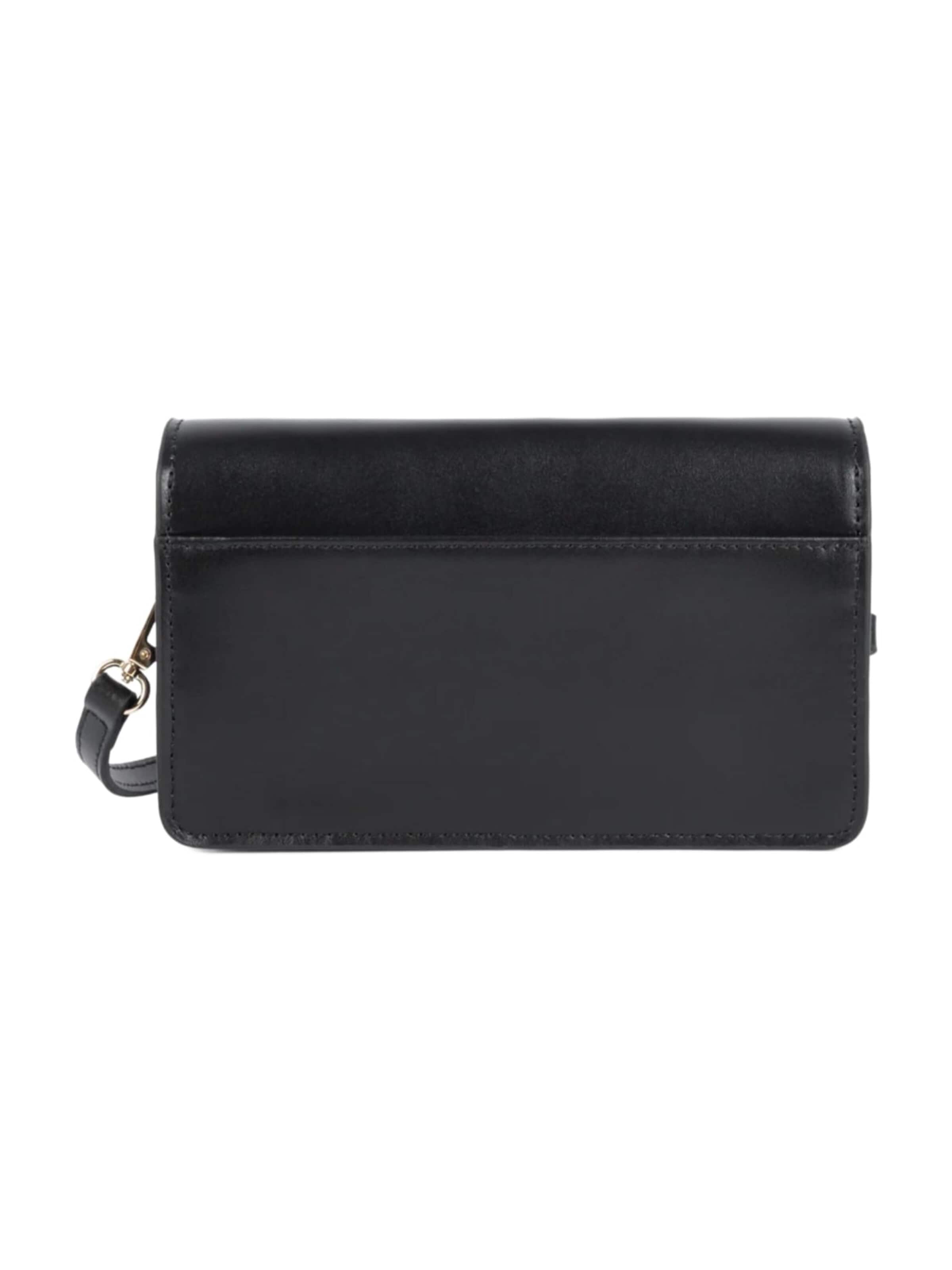 LANCASTER Paris Torba na ramię 'Lancaster Pochette A rabat aimanté Paris Philos Noir' w kolorze czarny
