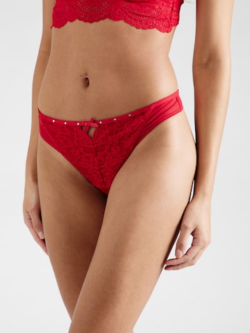 Hunkemöller - Tanga em vermelho: frente