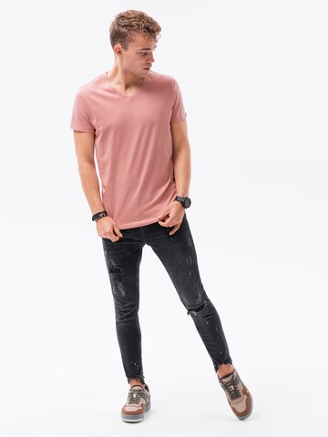 Ombre Shirt 'S1369' in Roze