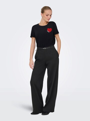 ONLY Shirt 'ONLVICA' in Black