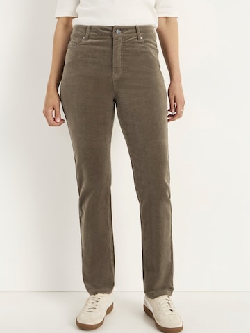 Cellbes of Sweden Regular Trousers in Green: front