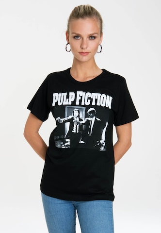 LOGOSHIRT T-Shirt 'Pulp Fiction' in Mischfarben: predná strana