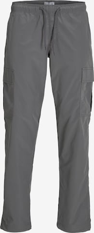 Jack & Jones Junior Regular Trousers in Grey: front