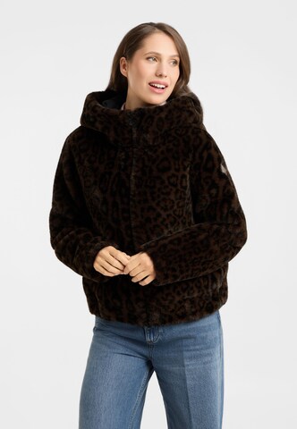 Frieda & Freddies Winter Jacket in Brown: front