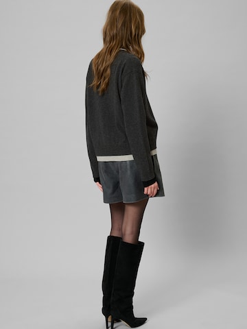 My Essential Wardrobe Плетена жилетка 'MWTracy' в сиво