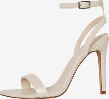 VERO MODA Sandalen met riem in Beige: voorkant