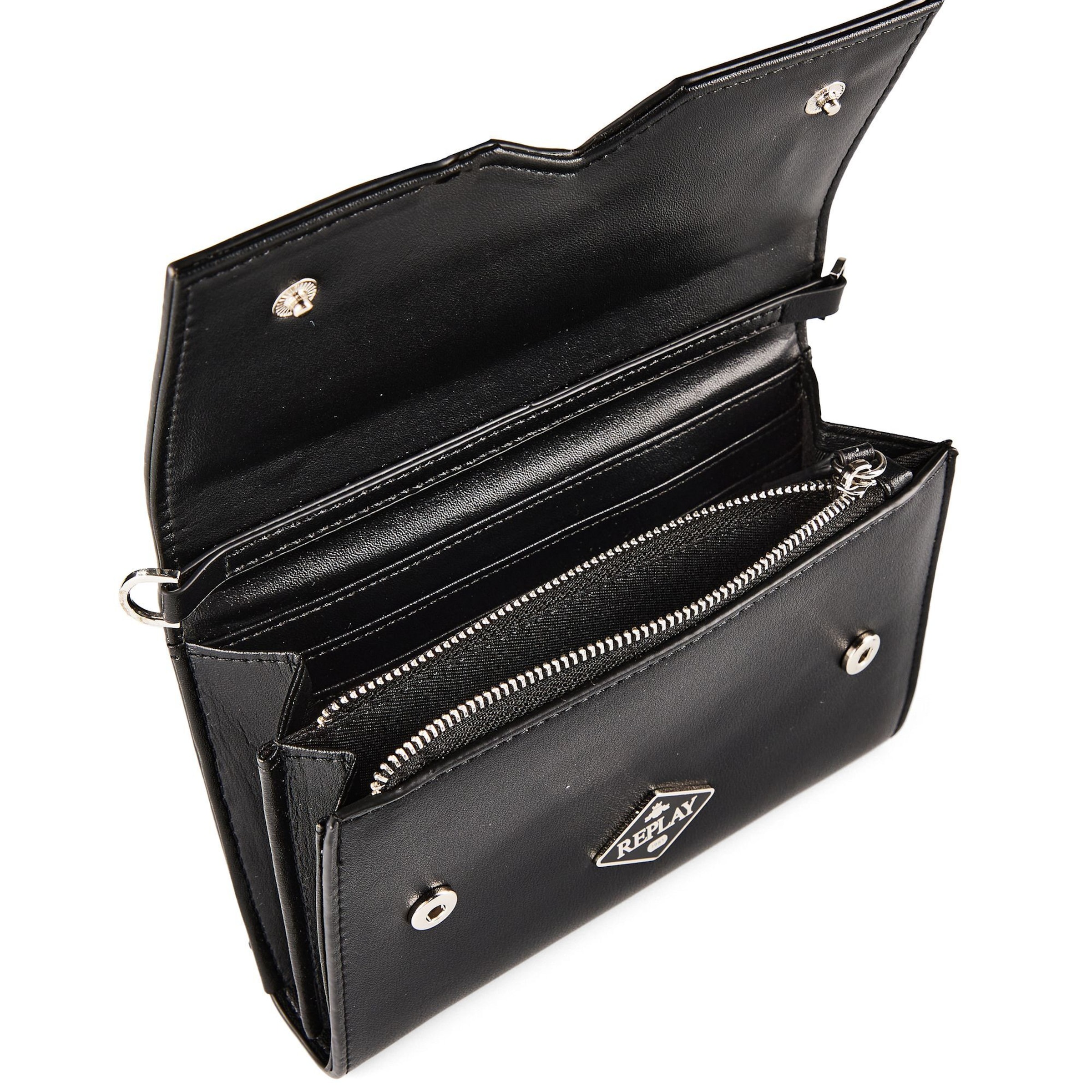 REPLAY Clutch in Black