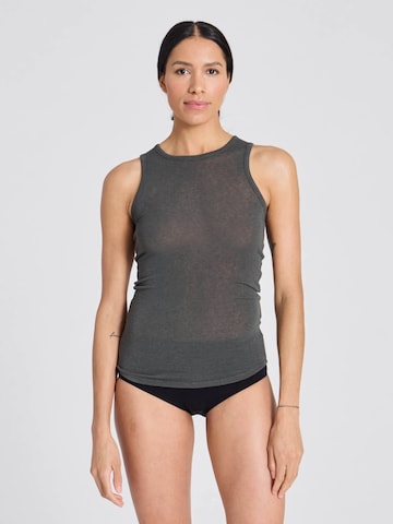 Top 'Alberte' di Gai+Lisva in grigio: frontale