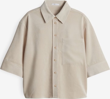 Chemisier 'Faisa' OPUS en beige : devant