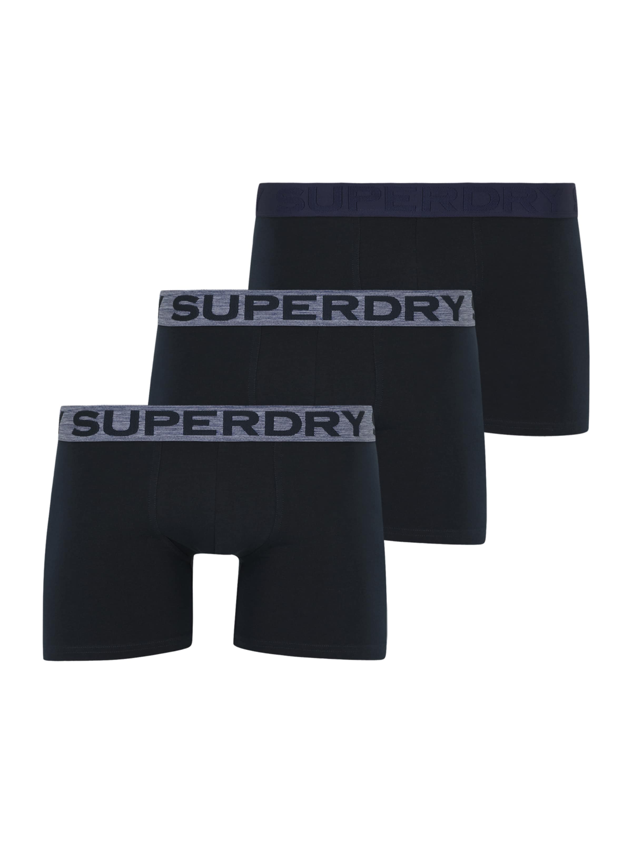 Superdry Боксерки в синьо: отпред