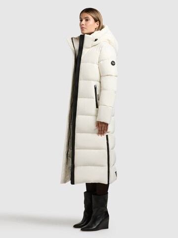 Manteau d’hiver 'Dote2' khujo en blanc