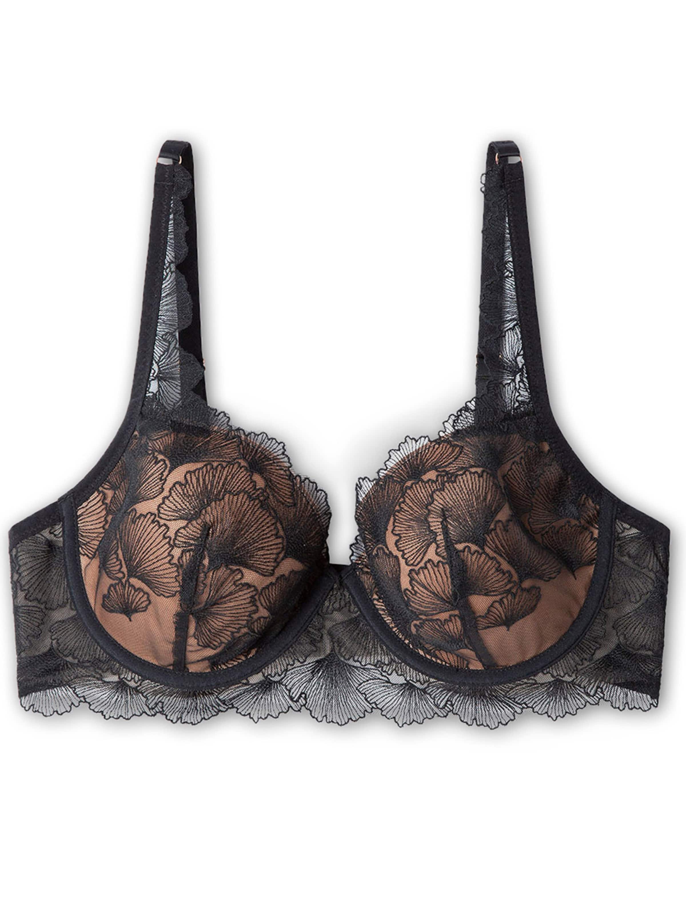 Balconcino Reggiseno di Gisela in nero: frontale