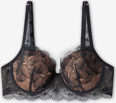 Sutien Gisela pe negru, Vizualizare produs