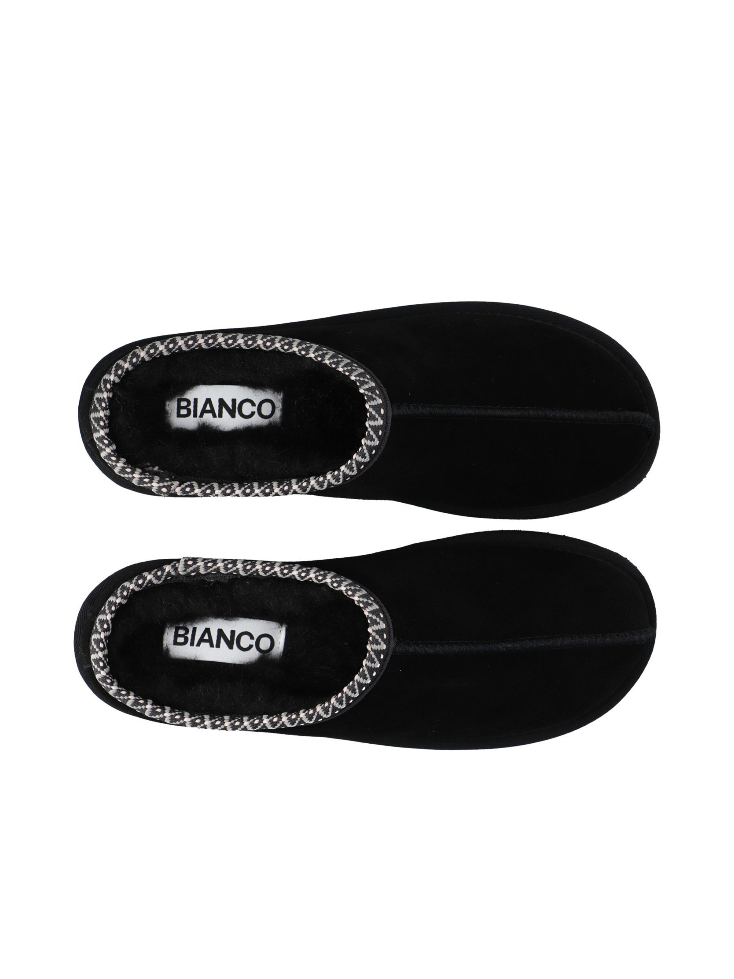 Slipper 'BIASNOW' di Bianco in nero