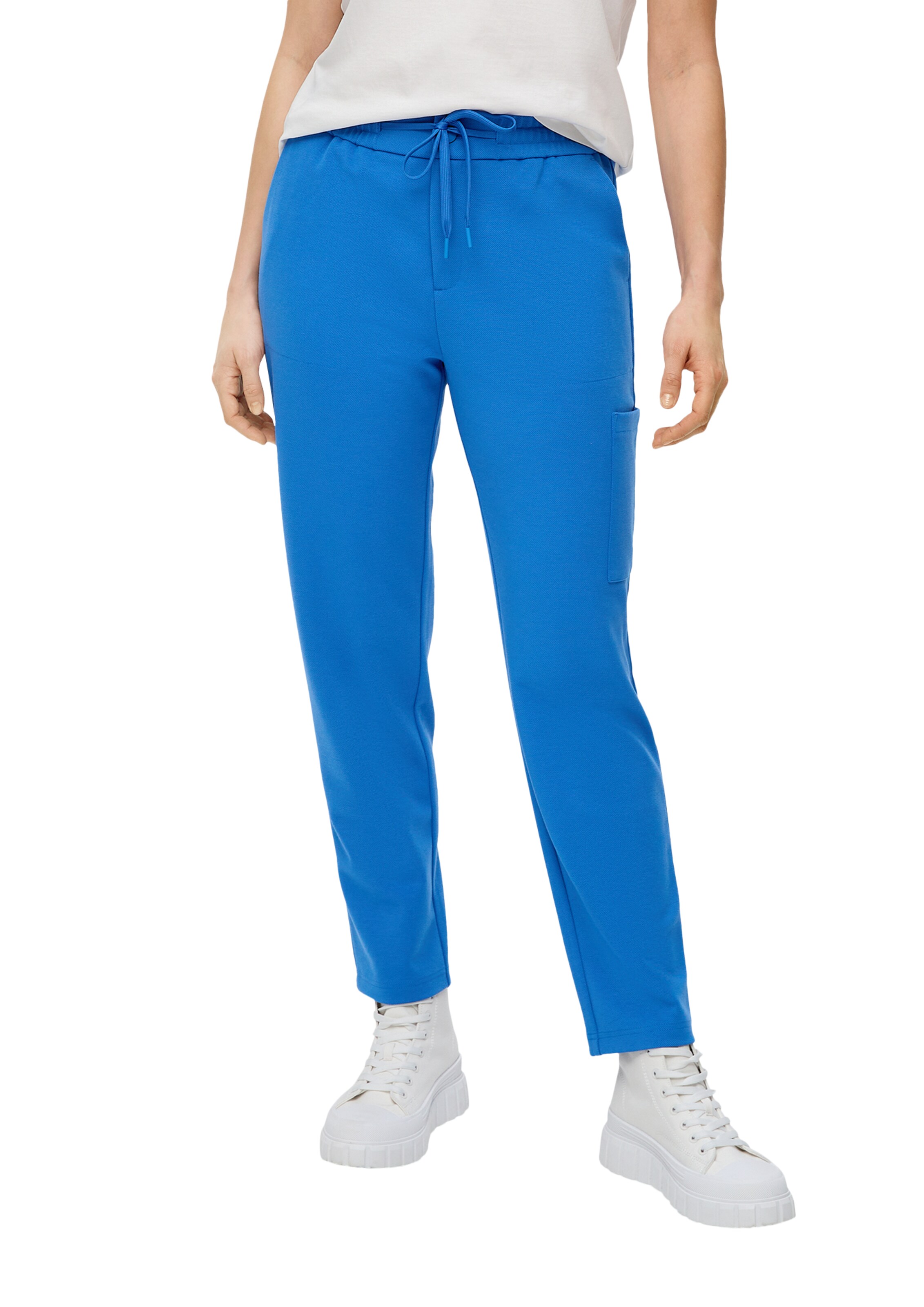 Coupe slim Pantalon s.Oliver en bleu : devant
