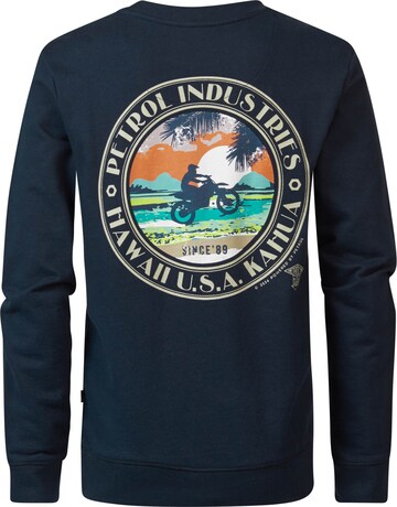 Petrol Industries Sweatshirt 'Scoot' in Blue