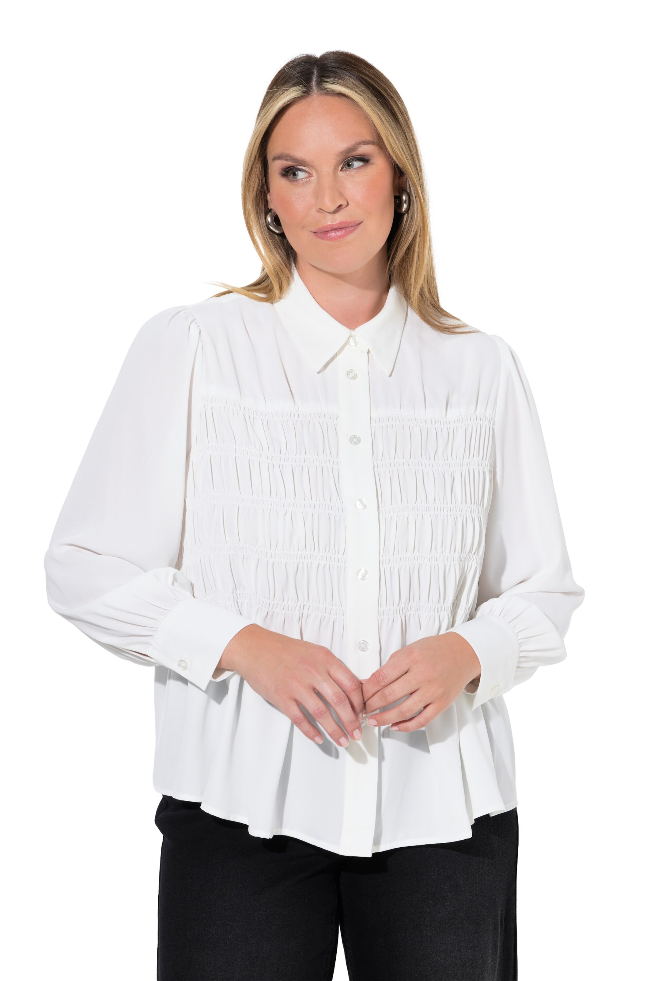 MIAMODA Bluse in Weiß: Vorderseite