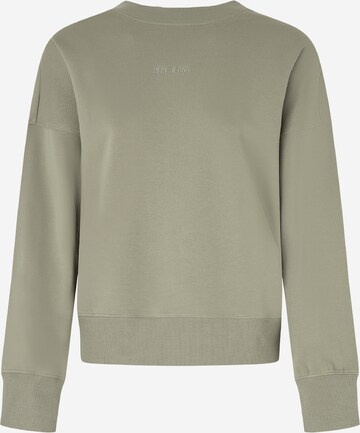 Pepe Jeans Sweatshirt 'EVELYN' in Green: front