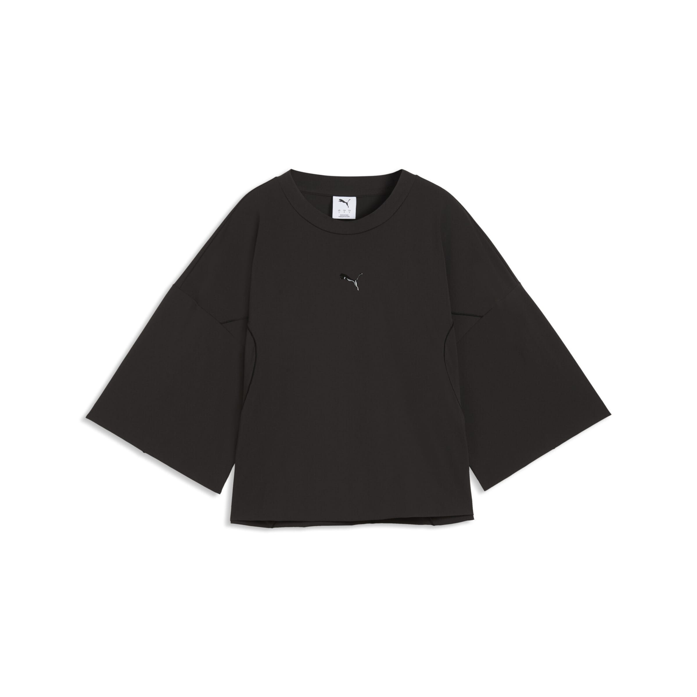 PUMA Functioneel shirt 'Pumatech Sense' in XXS in de kleur Zwart, Productweergave