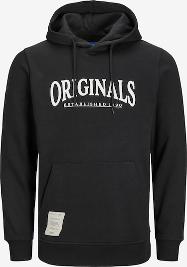 S dydžio Megztinis be užsegimo 'Bridge' iš JACK & JONES, spalva – juoda / balta, Prekių apžvalga