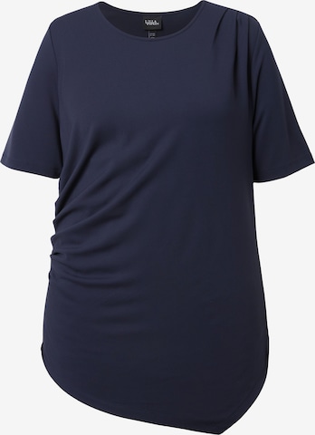 Ulla Popken Shirt in Blau: Vorderseite