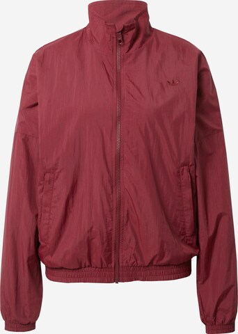 Veste mi-saison 'Premium Essentials Nylon' ADIDAS ORIGINALS en rouge : devant