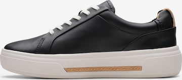 Baskets basses 'Hollyhock Walk' CLARKS en noir : devant