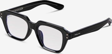 Herling Glasses 'Jensen Blue Light' in Black: front